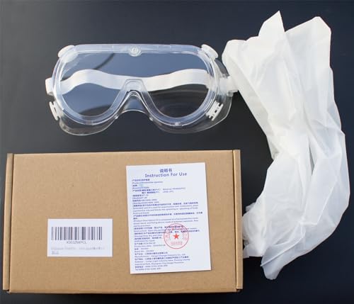 3 pack safety goggles protective adjustable goggles over glasses splash eye protection adjustable for lab construction worker onion cutting clear lens eyewear white 3 pack safety goggles protective adjustable goggles over glasses splash eye protection adjustable for lab construction worker onion cutting clear lens eyewear white