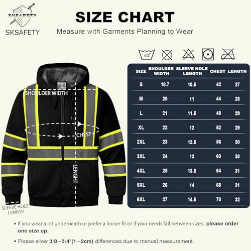 hi vis work safety hoodie for men class 3 high visibility reflective hoodie, fleece lined reflective hooded, high vis zipper jacket with black bottom, construction sweatshirts with pockets hi vis work safety hoodie for men class 3 high visibility reflective hoodie, fleece lined reflective hooded, high vis zipper jacket with black bottom, construction sweatshirts with pockets